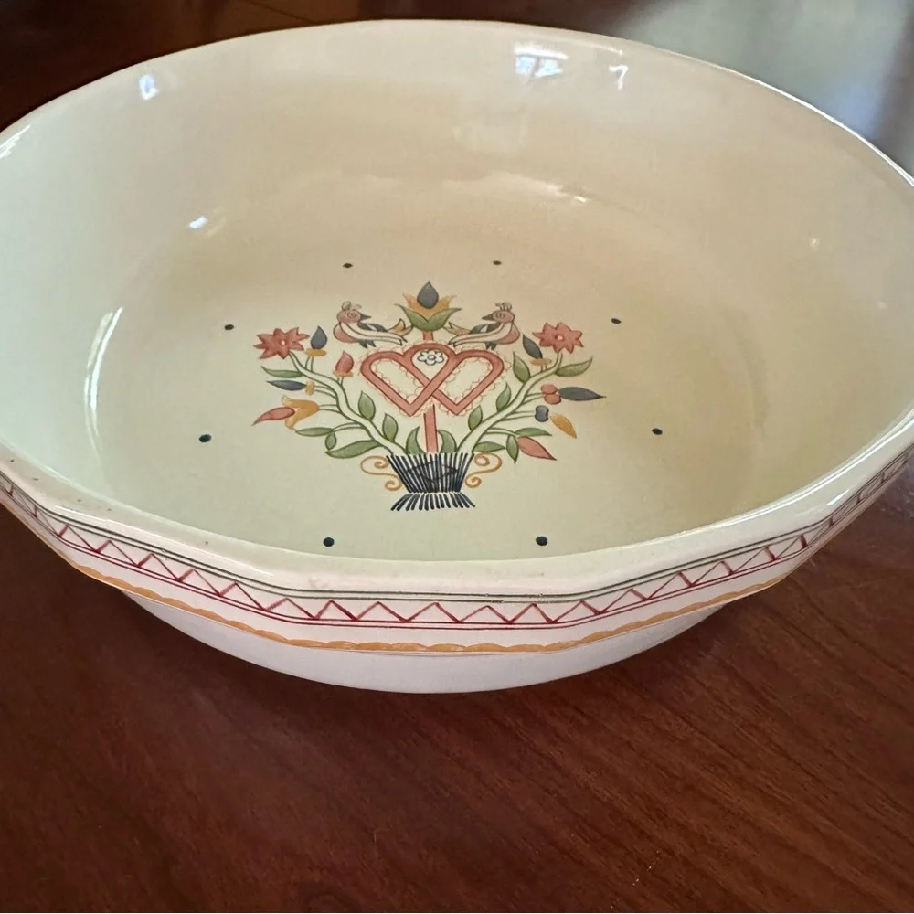 Vintage American Scenic by Raintree Vegetable Serving Bowl 9 inches